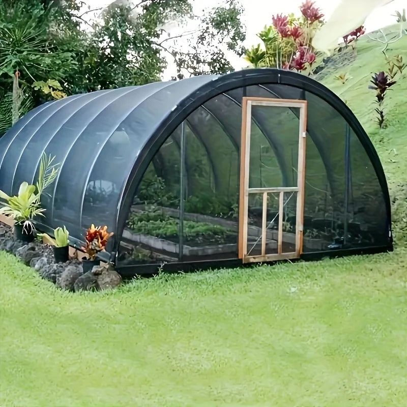 Large Black Garden Sunshade  Breathable UV Block Mesh, Sun & Heat Resistant for Greenhouse & Vegetable Garden Shade Cover, Heatr