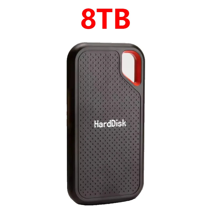 Slim Portable External SSD 128TB Hard Disk High Speed 4TB for Notebook Computer Reliable Storage Devices in 1TB and 16TB Sizes