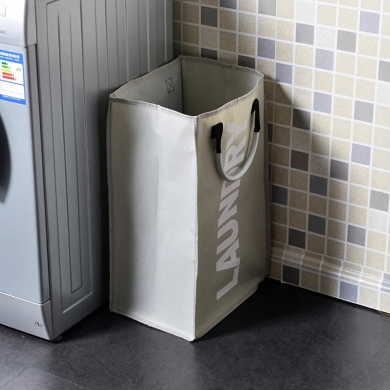 Oxford Cloth Foldable Laundry Hamper with Handles for Dirty Clothes Storage and Organization