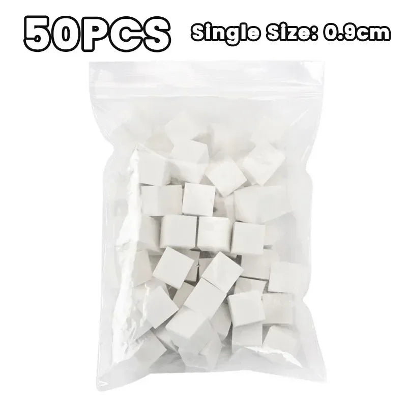 Mini Square Nail Art Sponge with 4 Claws Nail Sponge Metal Grabber Set Multipurpose Blush Gradient Sponges Beauty Manicure Tools