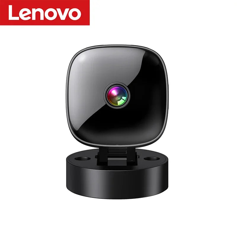 Lenovo Security Monitoring High Definition 360 ° Rotating WiFi Mini Camera No Need for Plug Night Vision Smart Home 2026 NEW