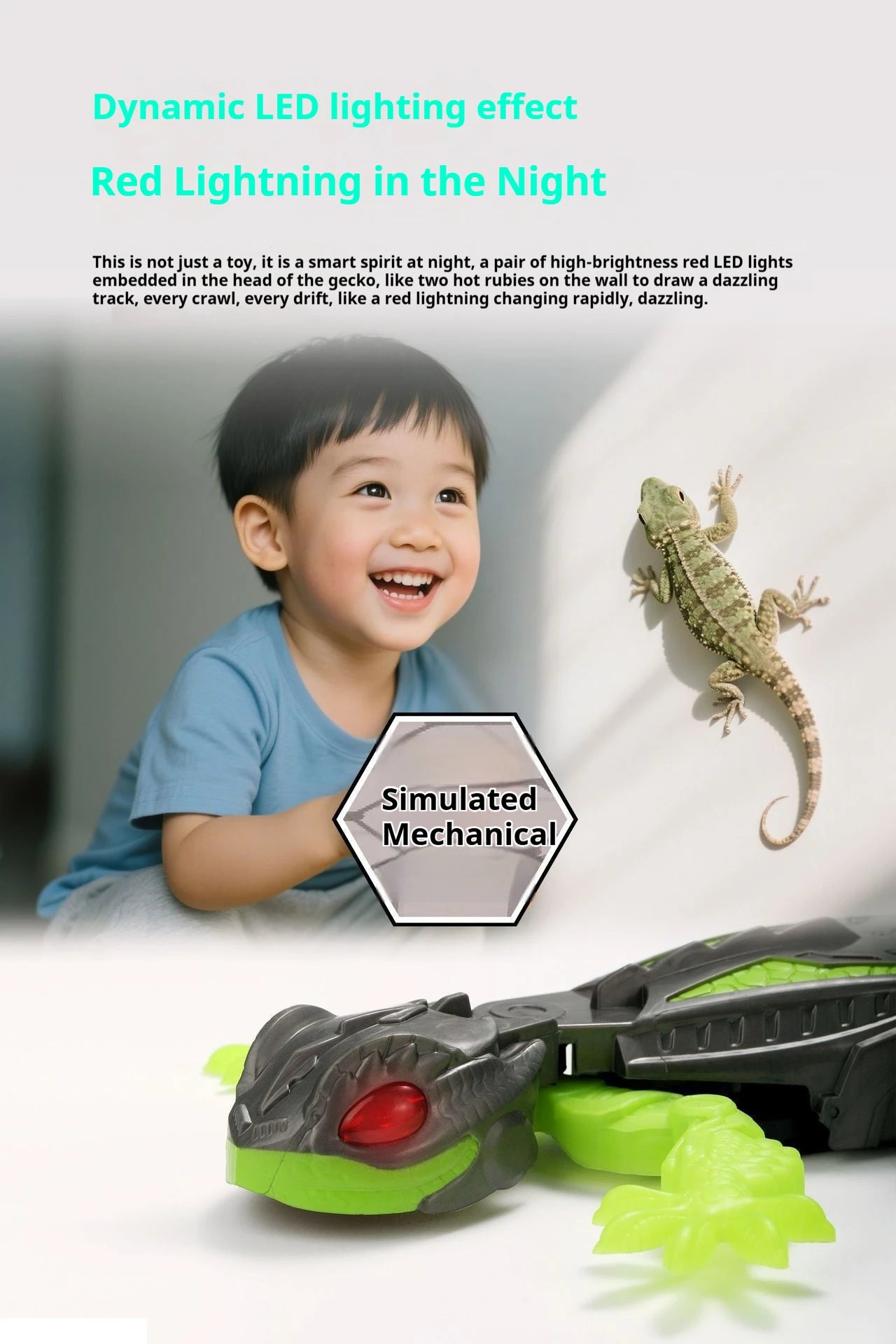 RC Biomimetic Wall Climbing Toy Electric Simulation Lizard Gecko Spider Cockroach Mechanical Animal Remote Control 360 Rotation