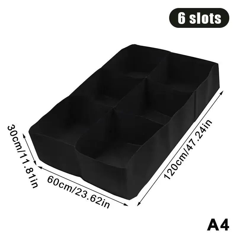 Raised Garden Bed Black Grow Bag for Vegetable Flower Planter Reusable Breathable Felt Bag for Indoor Balcony Outdoor