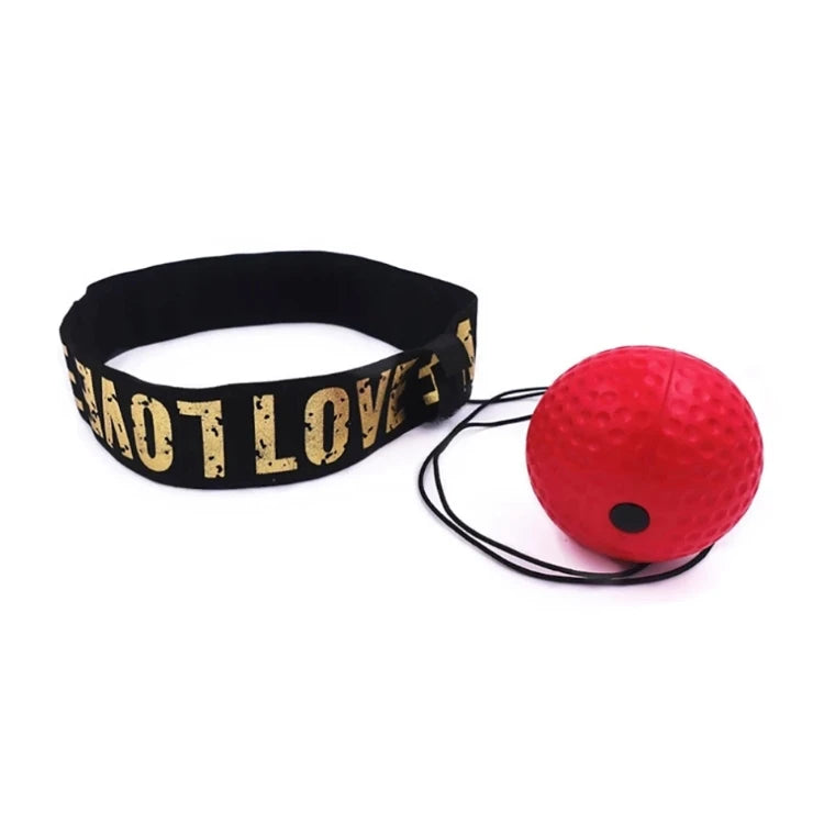 1Pcs MMA Boxing Speed Ball Head-Mounted Pu Punch Sanda Training Hand Eye Reaction Home Sandbag Fitness Equipment Gym Muay Thai