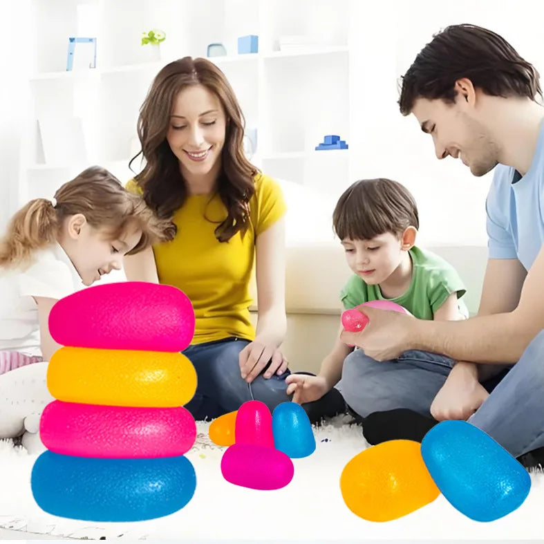 Hot Candy Plastic Pinching and Stress Relief Tool Maltose Pinching Toy Soft Transparent Silicone Stress Relief Squeeze Toy Ball