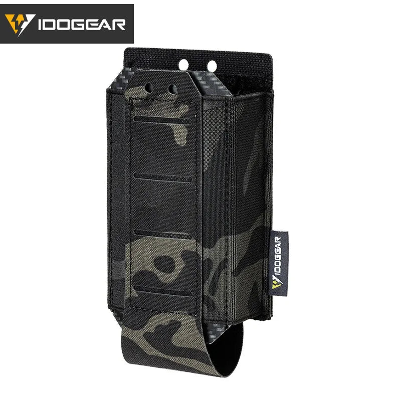 IDOGEAR Tactical Single LSR 556 Mag Pouch Mag Carrier MOLLE Pouch Laser Cut Tool Bags 35135