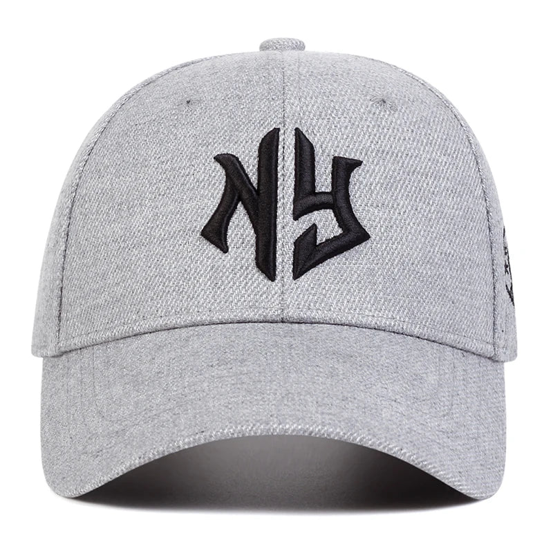 Unisex NG Letter Embroidery Baseball Caps Spring Autumn Outdoor Adjustable Casual Hats Sunscreen Hat