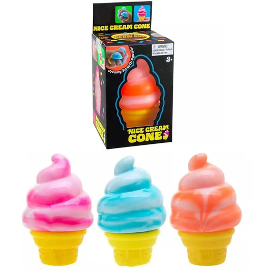 NeeDoh Ice Cream Stress Ball Fidget Toys Anxiety Stress Relief Sensory Toys Nice-Sicle Anti-Anxiety Squeeze Object For Kids