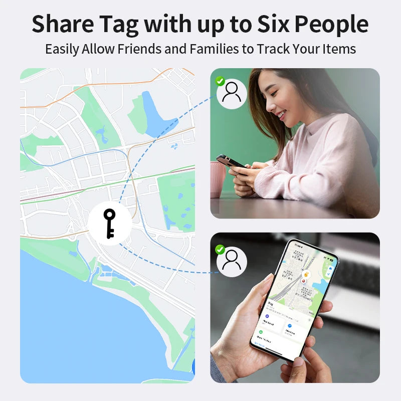 Anti-lose Security Finder Long-Distance Tracker for Apple Find My Voice Locate Suitcase Keys Bag Toys Smart Tag for IOS iPhone