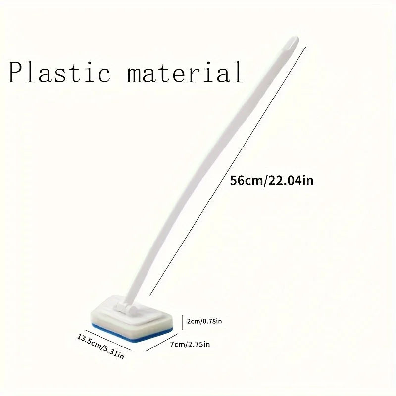 Multifunctional Wall Floor Cleaning Brush, Portable Scrub Brush for Bathroom Tile Bathtub Kitchen Household Cleaning Tool