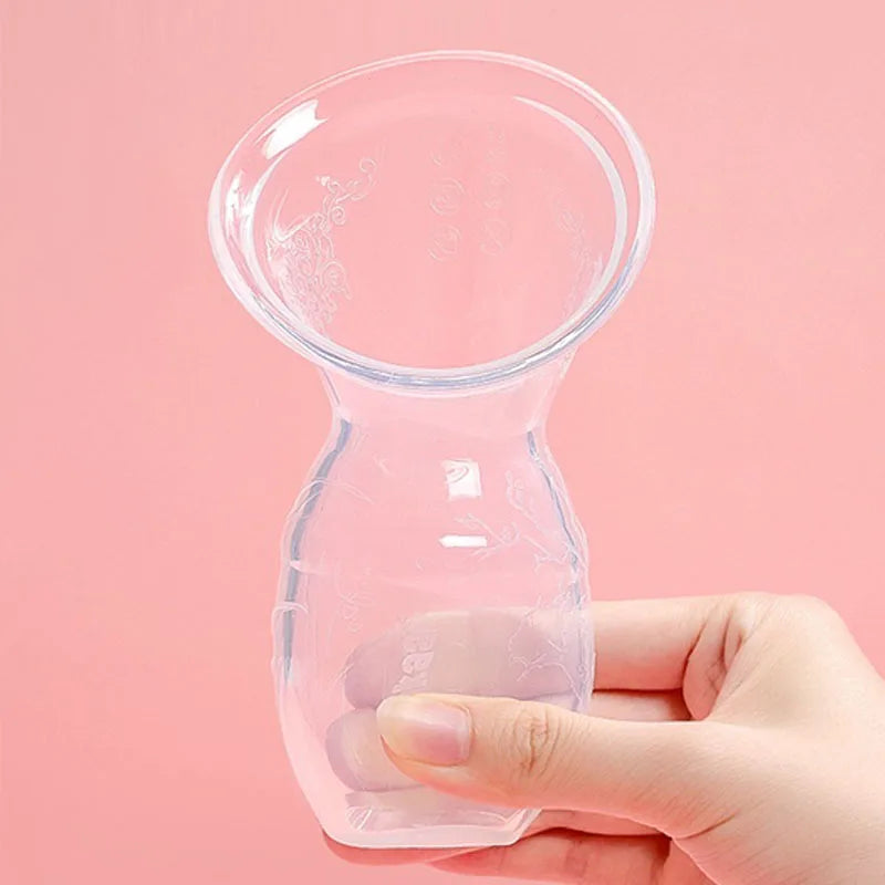 Baby Feeding Manual Breast Pump Partner Breast Collector Automatic Correction Breast Milk Silicone Pumps PP BPA Free