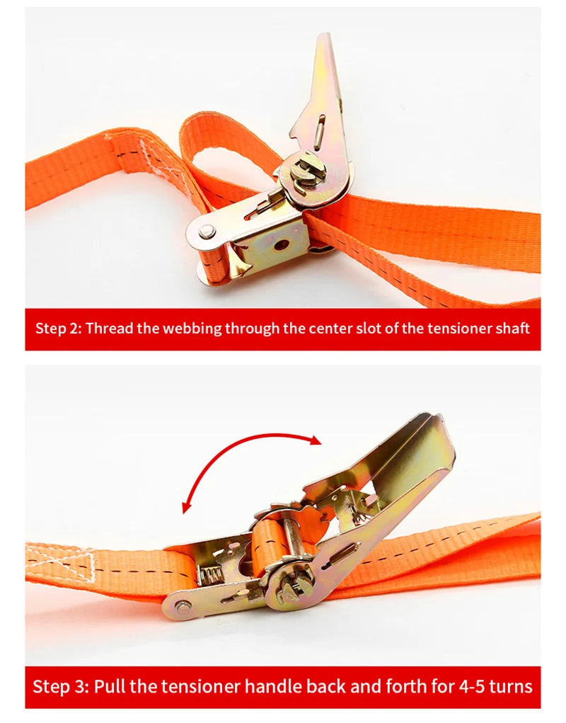 Truck Binding Belt Tensioner Small Ratchet Tensioner Self-Locking Cargo Packaging And Fixing Aircraft Belt Thickening