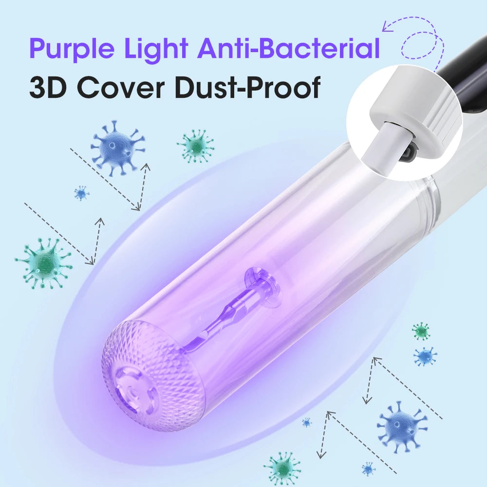 Electric Ultrasonic Dental Scaler 5 Modes Calculus Oral Tartar Remover Tooth Stain Cleaner Teeth Whitening Oral Care