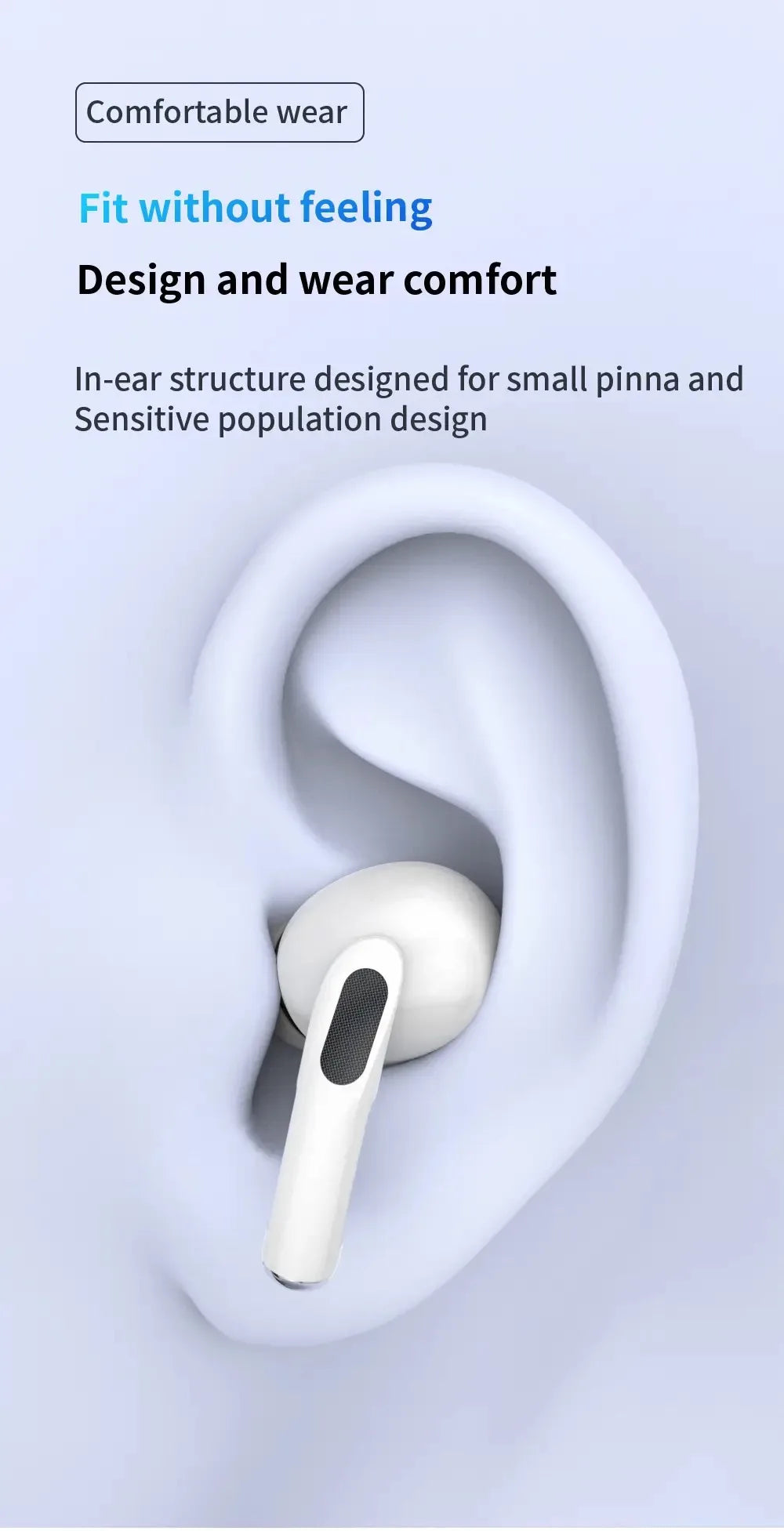 TWS New Air Pro Wireless Bluetooth Earphones Headphones ANC Noise Reduction Earbuds Low Latency HiFi Sound for IPhone Android