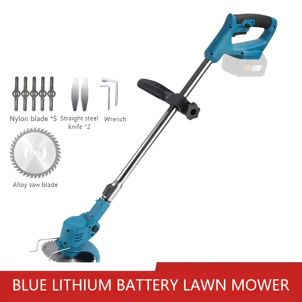2026 New Cordless Handheld Electric Lawn Mower Grass Trimmer With Adjustable Garden Tool For Makita 21V Battery