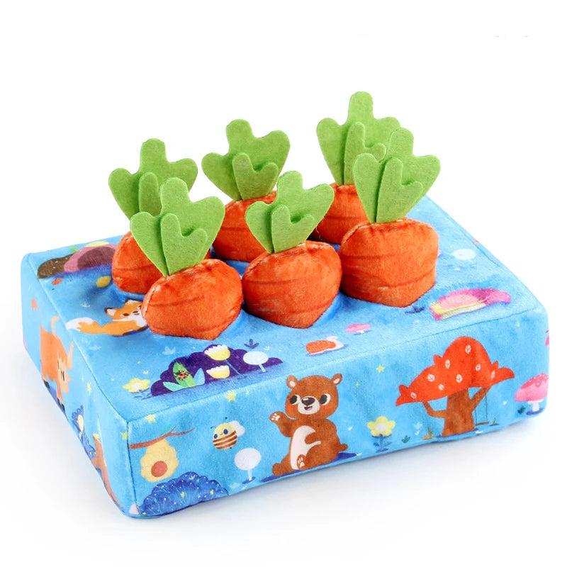 6PCS Cloth Building Blocks Baby Infant Soft Plush Doll Kids Sensory Educational Toys for Children Building Cube Construction Set