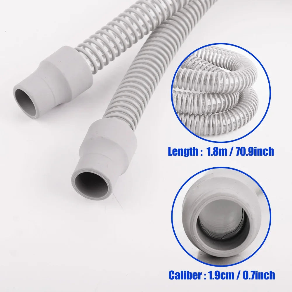 Cpap Hose and CPAP Hose Tube Hook & Hose Brush Keep Cpap Supplies Set Clean Tidy - Tube Holder Tube Flexible Cleaner Brush