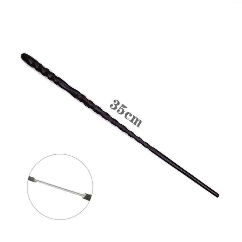 New Anime Cosplay Metal Core Magic Wand Harri Decoration Toy Accessories For Bacchetta Di Plastic Pottee Magic Stick