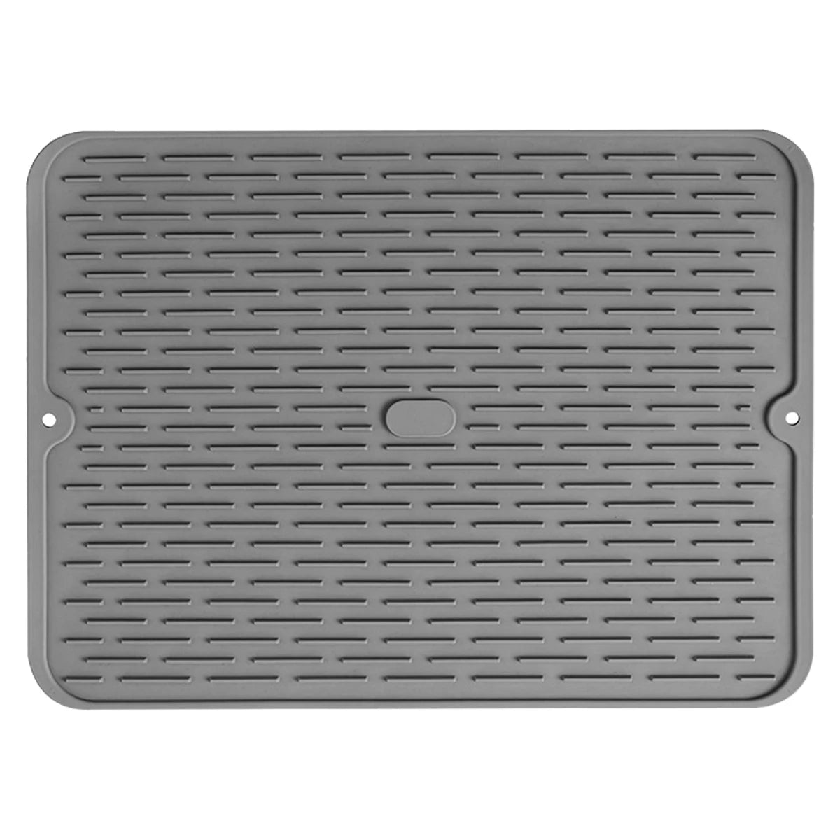 Dish Drying Mat-Silicone Drying Pad Kitchen Counter Dining-table Non-Slip Drain Pad Anti-scald Pot Cup Pad Kitchen Counter Tools