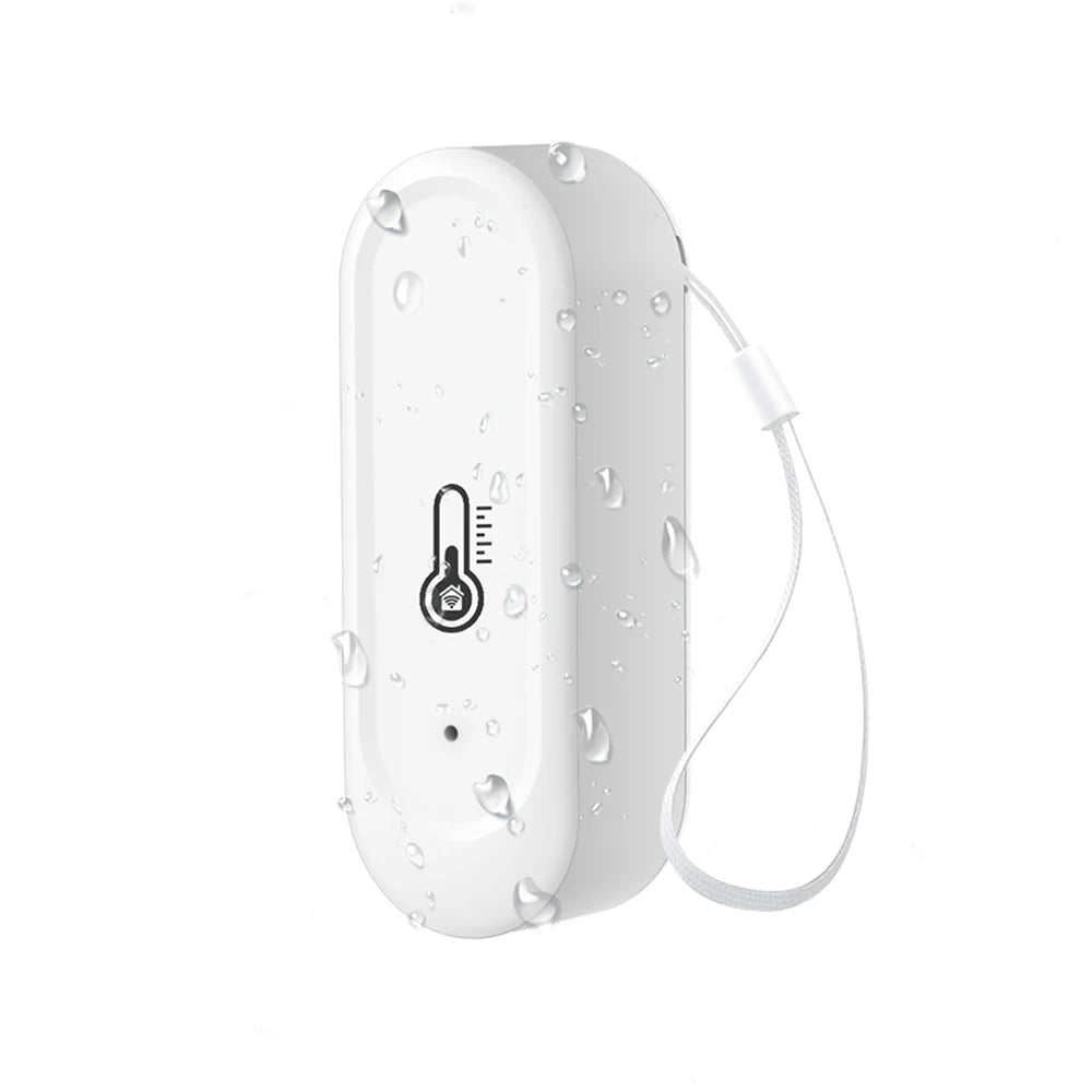Tuya WiFi/Zigbee Smart Temperature Humidity Sensor Outdoor IP65 Waterproof APP Remote Monitoring Works With Alexa Google Home