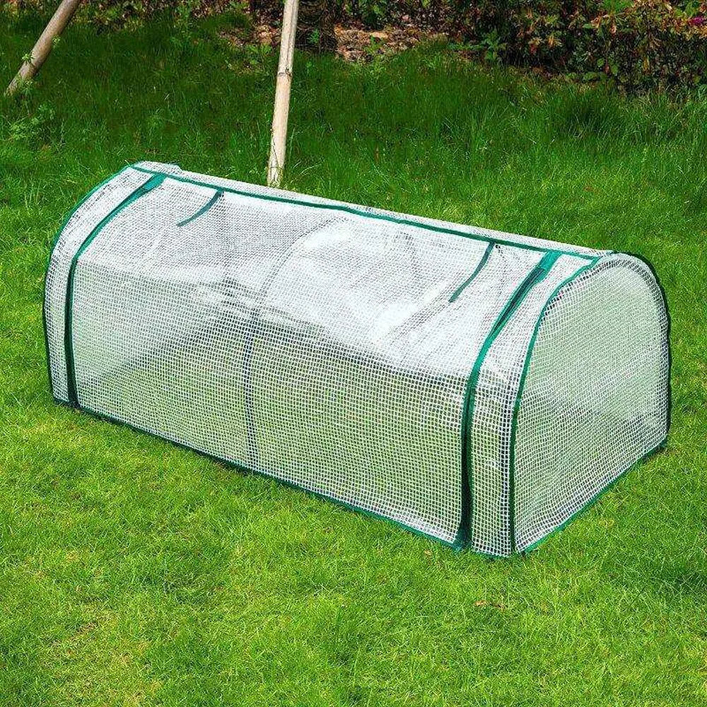 Transparent Mini Plant Greenhouse Plastic Waterproof Insulation Cover Bird-proof Efficient Protect Plant Grow Tent Backyard