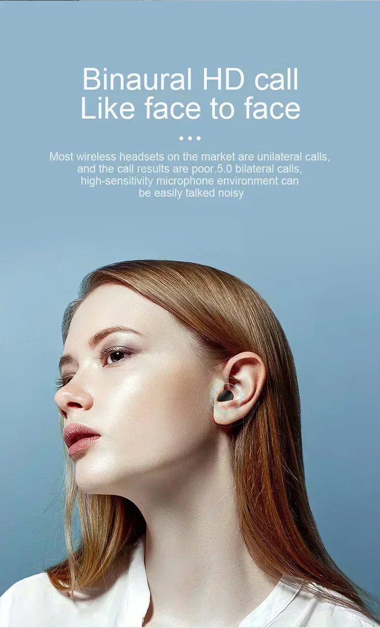 NEW A6S TWS Wireless Bluetooth Earphones sport Earbuds Fone Bluetooth Headset With Mic For Xiaomi Samsung Huawei smartphone