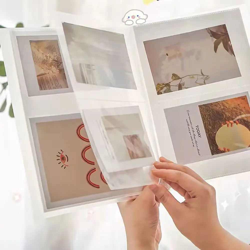 New Collect Book Photo Album 80/160 Slots PVC Picture Card Holder Transparent 3/4/5/6 Inch Photocard Holder Idol Star