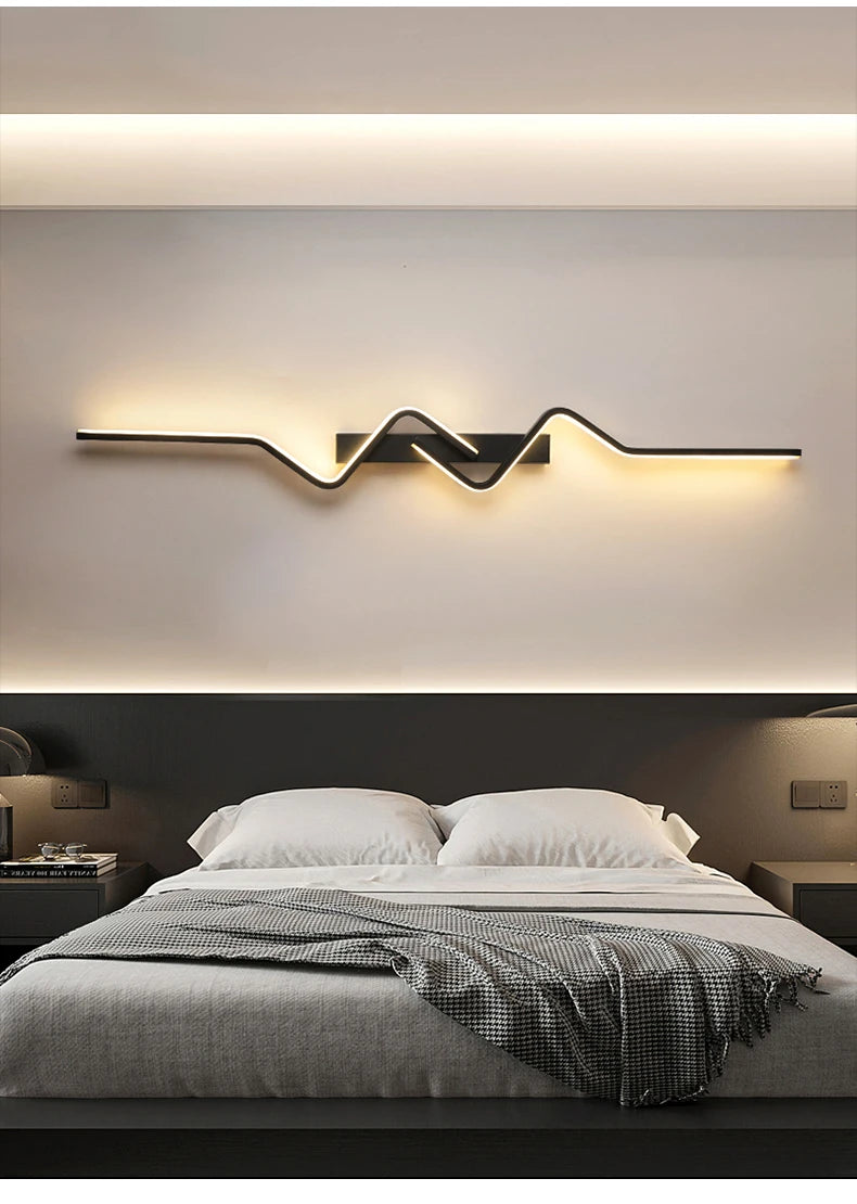 Modern Wall Light Long Decorative Lights Nordic Living Room lights For Wall Corridor Ceiling Light Home Decor Lighting Fixtures