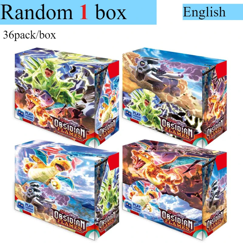 Pokémon Card 360 Pcs/Box English Brilliant Stars 151 Prismatic Evolutions PARADOX RIFT Battle Transaction Card Game Popular Gift