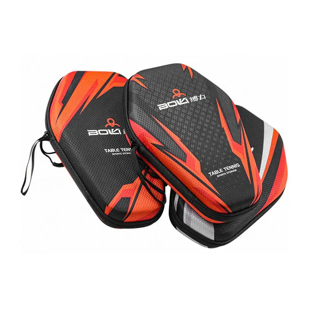 1pcs Table Tennis Racket Bags EVA Hard Shell Waterproof Dustproof Table Tennis Paddles Box Case Storage Bag With Hand Strap