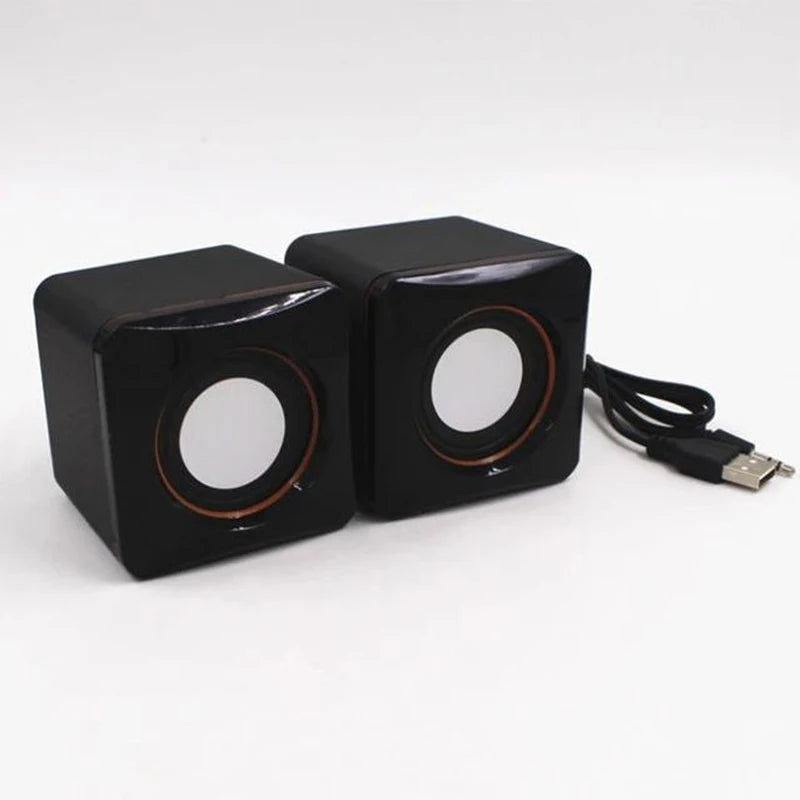USB External Small Speaker Multimedia Small Speaker Desktop Computer Laptop External Mini Speaker Office and Entertainment