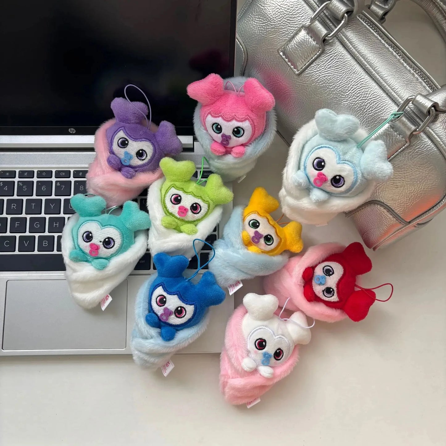 Around Korea Park Jihyo Hirai Momo Sun Chaeyoung Momo Lovely Pacifier Plush Doll Pendant Friend Birthday Holiday Small Gifts