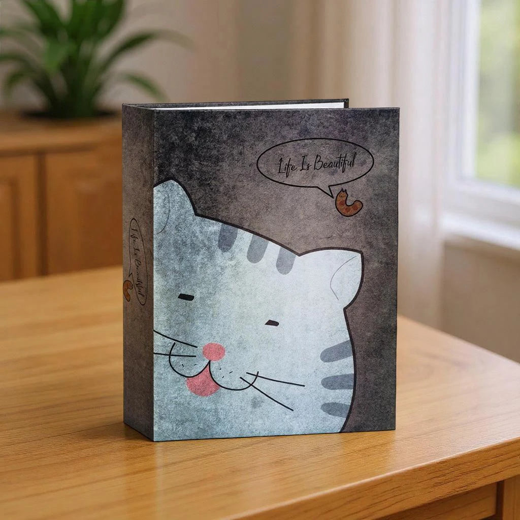 The Cartoon Cover Album Is Exquisite. It Can Hold 100 6-inch Photos And Is Suitable For Family Memory Storage And Collection
