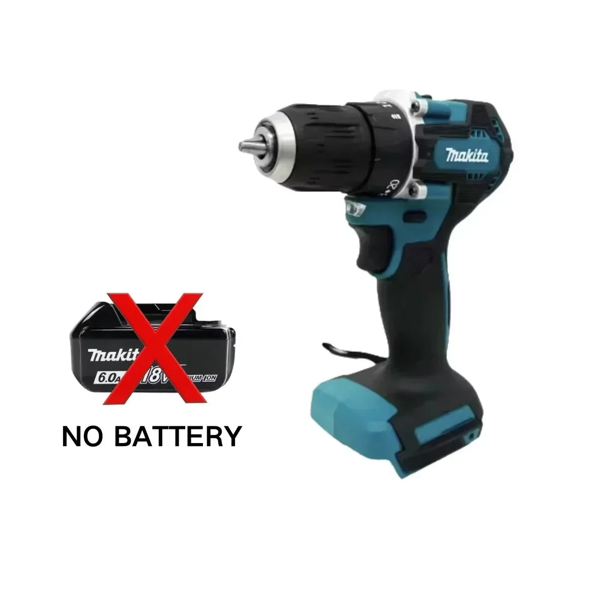 Makita 100%Original DDF487 Cordless Driver Drill 18V Brushless Electric Impact Screwdriver Rechargeable Power Tool