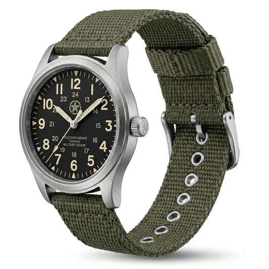 18 20 22 24mm Universal Nylon Watchband Sport Canvas Strap 4 Colors Replacement Bracelet Men Women Accessories