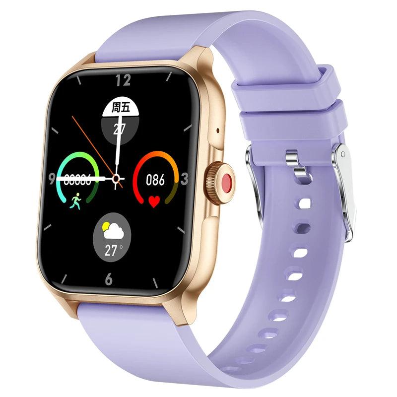 Lenovo QX15 Smart Watch Men & Women Full Touch Screen Sport Fitness Watch Man Waterproof Bluetooth For Ios Android Smartwatch