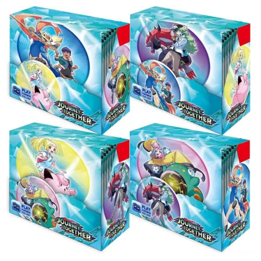 Pokémon Card 360 Pcs/Box English Brilliant Stars 151 Prismatic Evolutions PARADOX RIFT Battle Transaction Card Game Popular Gift