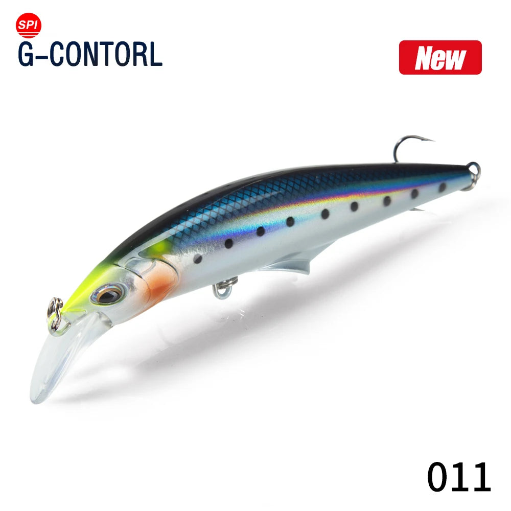 Hunthouse Sinking Minnow Fishing Lure Saltwater Small Hard Bait 95mm/28g 120mm /41g Artificial Mini Swimbait Leurre Pesca