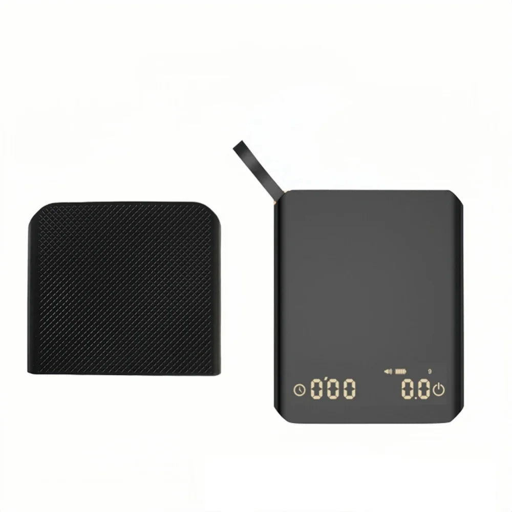 Mini Coffee Scale with Pad LED Display USB Charge Timed Portable High Precision Professional Home Kitchen Cafe CoffeeAccessories