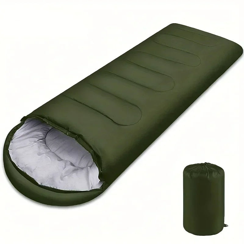Camping Sleeping Bag Ultralight Waterproof 4 Seasons Warm Envelope Type Sleeping Bag for Outdoor Hiking Backpacking Travel