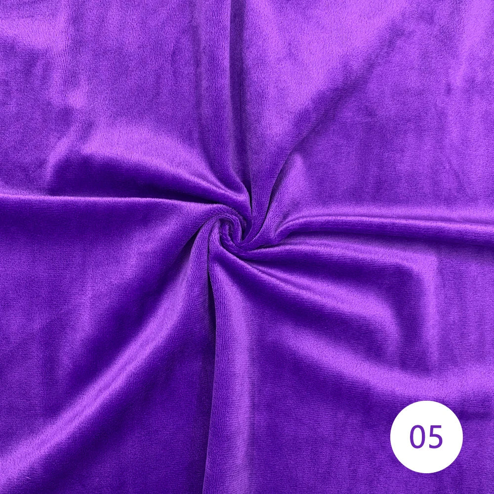 1.5mm Super Soft Short Plush Fabric Thick Crystal Super Soft Flannel Plush Toy Handmade Diy Fabric 45x50cm