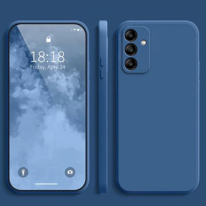 Solid Color Ultra Thin Matte Case for Samsung Galaxy A17 A07 A16 A26 A36 A56 A15 A25 A35 A55 A14 A24 A34 A54 5G Soft TPU Cover