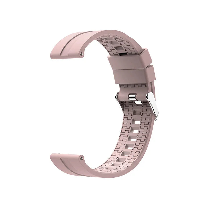 20mm 22mm watch band for Samsung Galaxy watch 6/5/pro/4/6 classic/Active 2 Silicone Sport bracelet huawei gt 4-3-pro-2-2e strap