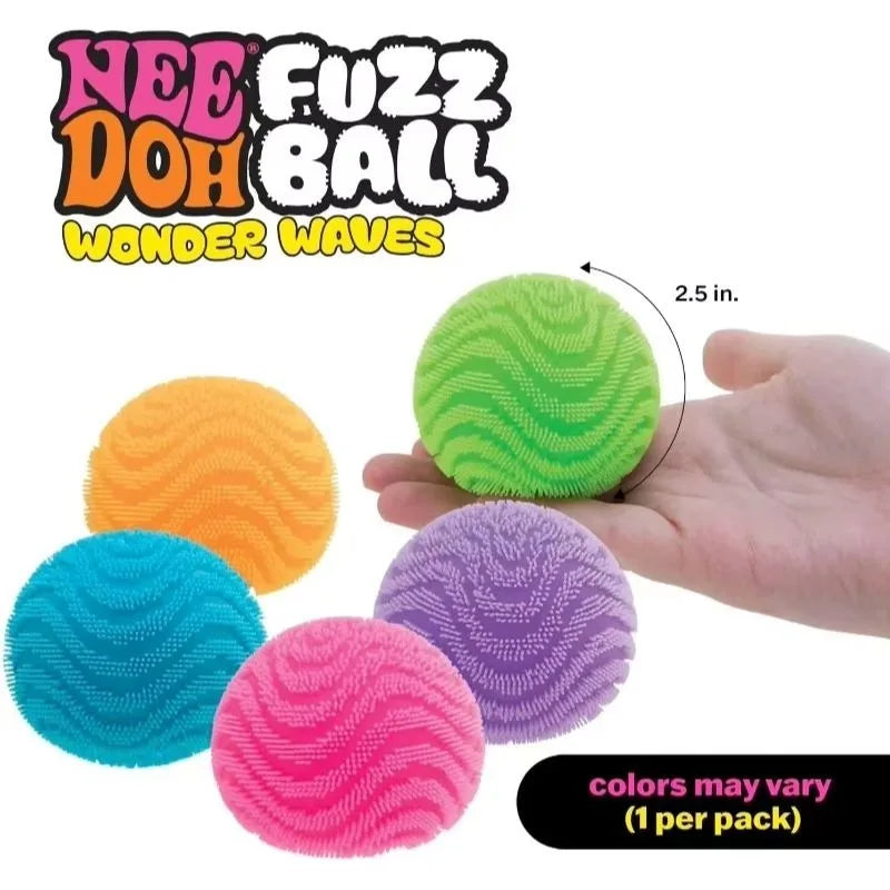 NeeDoh Fuzz Ball Blind Box Series Desktop Ornament Stress Relief Toys Suitable For People Under Pressure Fun Soft Stress Ball
