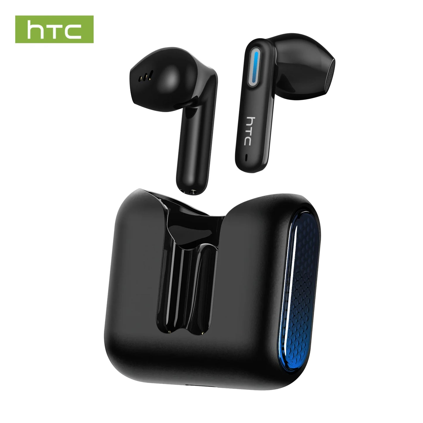 HTC NE49 Earphones Bluetooth V6.0 Noise Reduction TWS Sports Wireless Headphones with Mic Long life