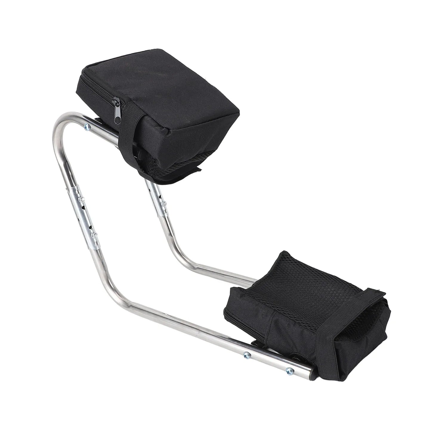 Knee Seat Gardening Tool Stainless Steel Ergonomic Ankle Support Multifunctional Knee Seat Leg Brace for Gardening Work