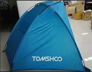 TOMSHOO Camping Tent Outdoor Sports Sunshade Tent Oxford Fabric Lightweight Tent for Fishing Picnic Beach Park
