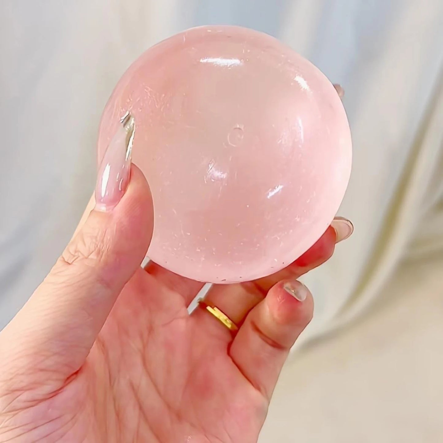 Transparent Squishy Ball Stress Relief Toy Anti Anxiety Squeeze Toy Crystal Decompression Gadget Fun Fidget Toy for Adults Kids
