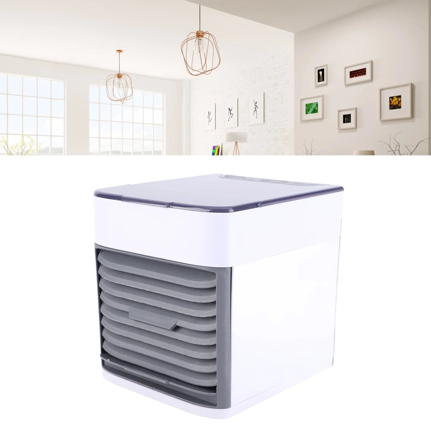 Mini USB Powered Air Cooler Conditioner Fan with Humidifier And Purifier Function for Car And Home Cooling Purifier
