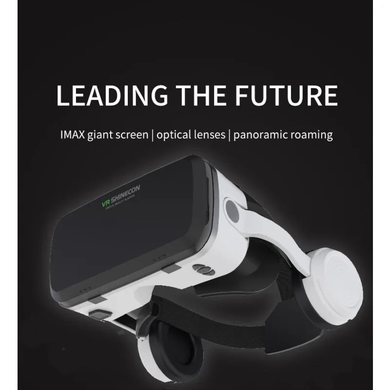 VR Shinecon Virtual Reality Casque Helmet 3D Glasses For Smartphone Smart Phone Headset Goggles Binoculars Video Game Wirth Lens